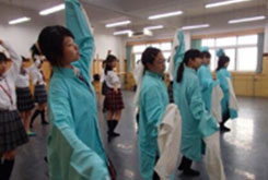 日本高中生體驗京劇